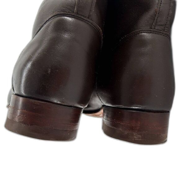 Sepulveda Dressage Boots Wm's Sz Mexico 27, USA 10-11 Brown Leather, Heel 1" - Picture 7 of 11